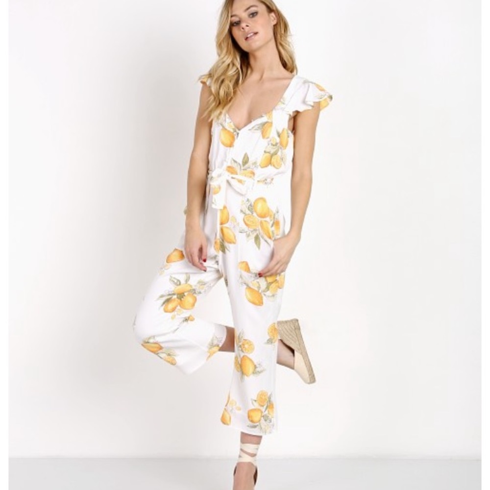 Limonada Onesie in Lemon by Love and Lemons sz S